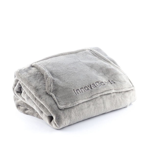 Coperta a Felpa Oversized con Imbottitura in Pile unisex