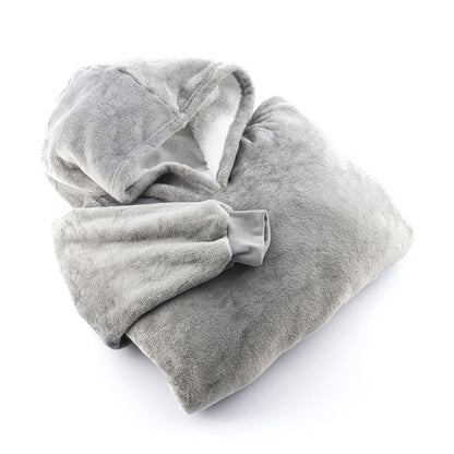 Coperta a Felpa Oversized con Imbottitura in Pile unisex