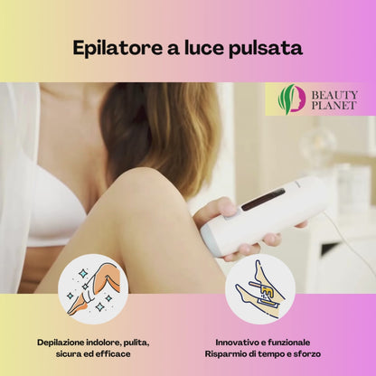 Epilatore a luce pulsata